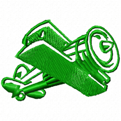 Airplanes Embroidery Design 3